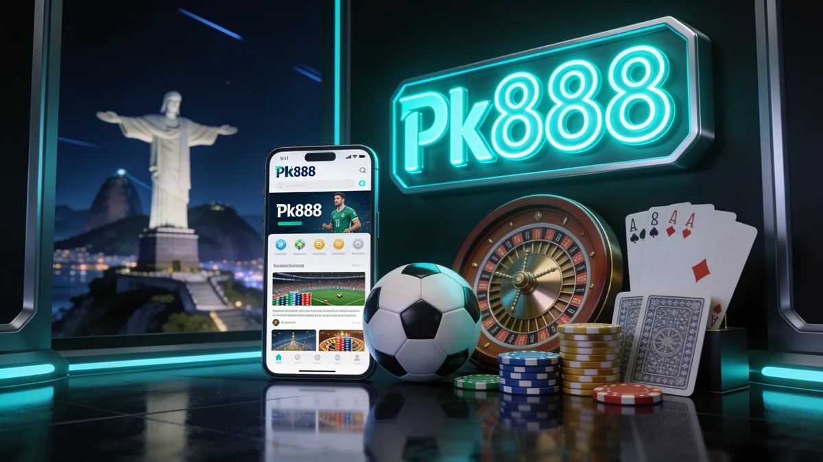Cassino ao Vivo do pk888 para jogadores no Brasil