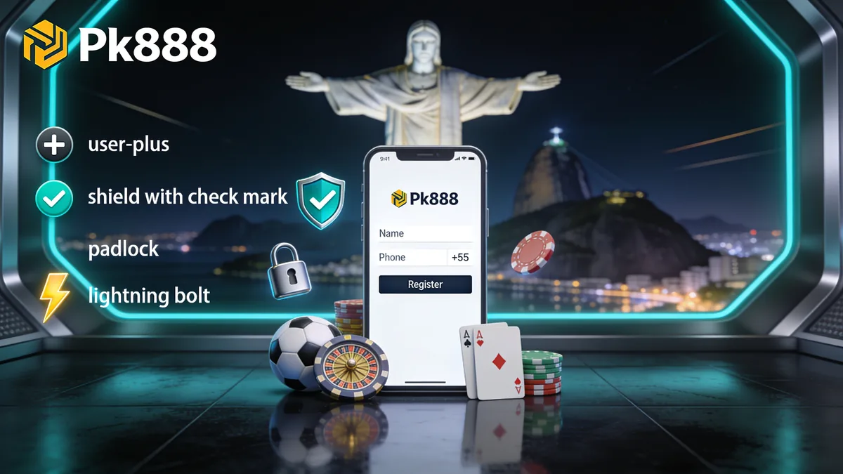 Como Criar sua Conta na pk888 — pk888 no Brasil