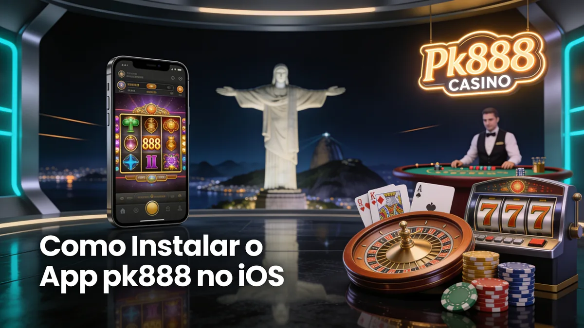 Como Instalar o App pk888 no iOS — pk888 no Brasil